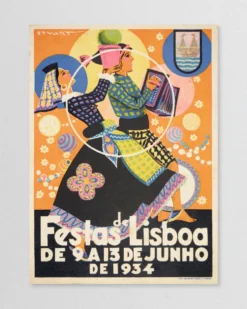 Cartaz "Festas de Lisboa"