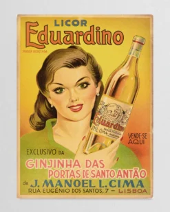 Cartaz "Licor Eduardino"
