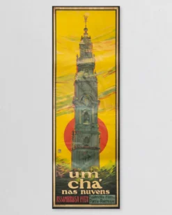 Cartaz "Um Chá nas Nuvens"