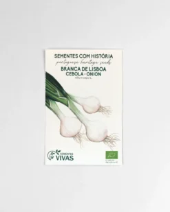 Cebola Branca de Lisboa | Sementes Vivas