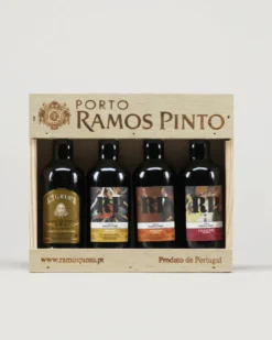 Conjunto de miniaturas de Vinho do Porto Ramos Pinto