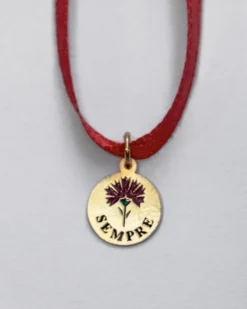 Medalha prata dourada SEMPRE