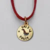 Medalha prata dourada VAI E VOLTA