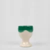 Oveiro Branco e Verde | Olaria Silva