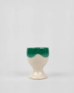 Oveiro Branco e Verde | Olaria Silva