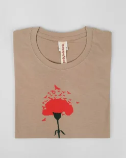 T-shirt Cravo em Bege | Perdição de Maria